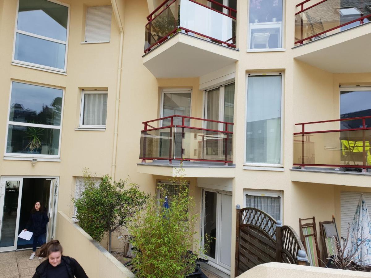 Appartement Plage De Trestraou Perros-Guirec Bagian luar foto