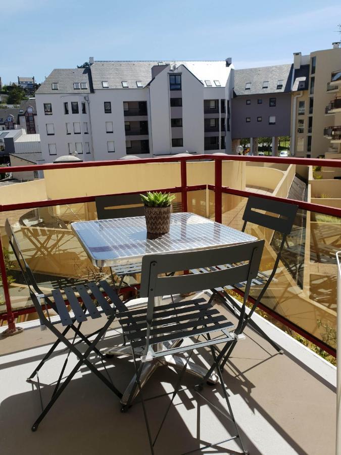 Appartement Plage De Trestraou Perros-Guirec Bagian luar foto