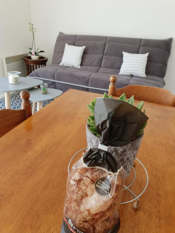 Appartement Plage De Trestraou Perros-Guirec Bagian luar foto
